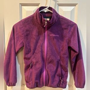 Columbia Purple Fleece Jacket